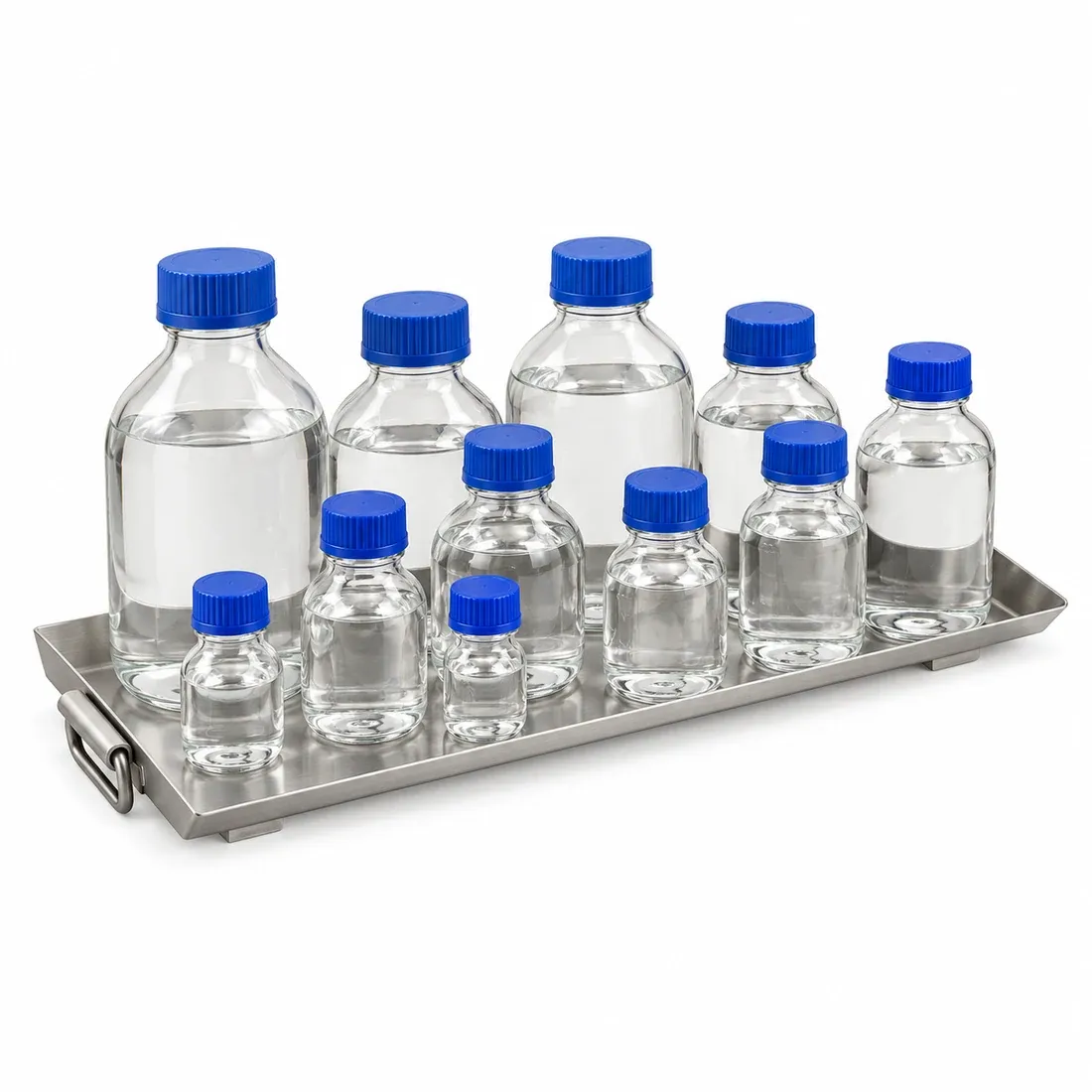Sealed bottles under pressure
